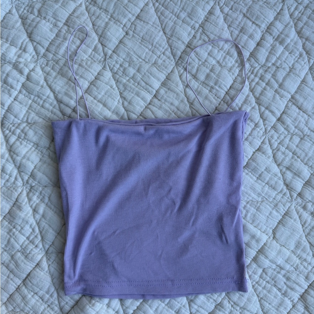 Lavender Spaghetti Strap Top